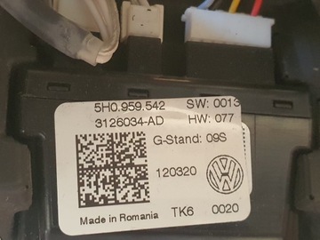 VW GOLF VIII 5H0 МУЛЬТИКОЖАНЫЙ РУЛЕВЫЙ КОЛЕСО DSG
