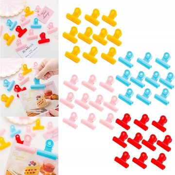 2 желтых металлических зажима «Бульдог»