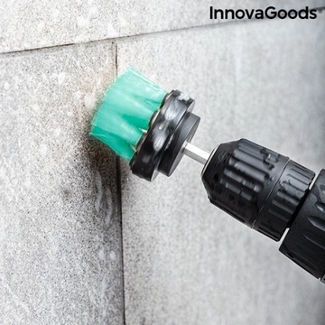 Щетки для чистки дрели и шуруповерта, 3 шт.