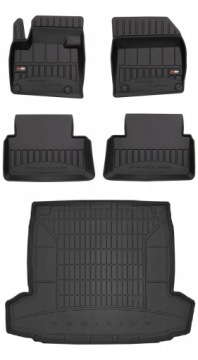 Set 3D Koberce a rohož do kufru Citroen C5 3 Sedan 2008-2017 zw