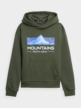 СПОРТИВНАЯ ТОЛСТОВКА С КАПЮШОНОМ ДЛЯ МАЛЬЧИКОВ 4F