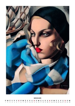 Календарь Тамары Лемпицкой 2025 А3, образец 2