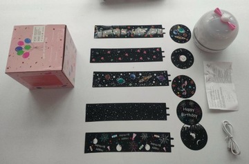 СВЕТОДИОДНАЯ ЛАМПА ДЛЯ ПРОЕКЦИИ ЗВЕЗДНОГО НЕБА, 6 РЕЖИМОВ СЦЕНЫ