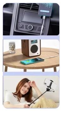 Адаптер для наушников USB C MINI JACK AUX для Samsung и iPhone 15