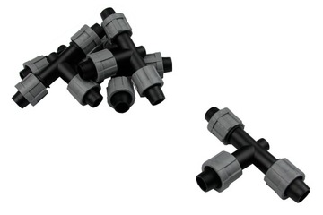 Тройник для капельной ленты TEEES DRIPPER TAPE НАБОР 25 шт.