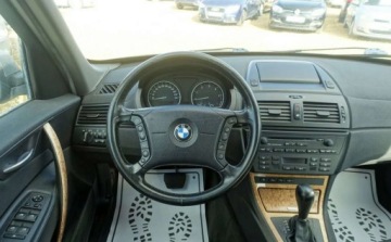 BMW X3 E83 3.0 d 204KM 2004 BMW X3 3.0d 204KM 4x4 Skora Navi Automat uszkodzona skrzynia 3.0 Diesel, zdjęcie 11