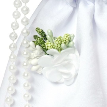 KOMPLET KOMUNIJNY - TOREBKA + WIANEK