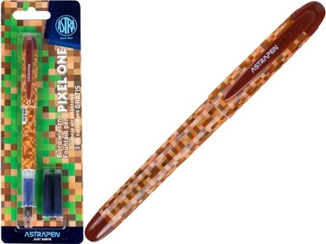 ШКОЛЬНАЯ ПЕРЬЕВАЯ РУЧКА ASTRA 3 ТЕЛЕЖКИ В БЛИСТЕРЕ