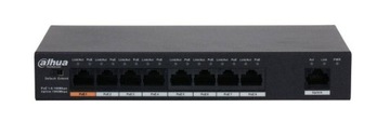 Switch PoE 8-portowy PFS3009-8ET1GT-96-V2 Dahua