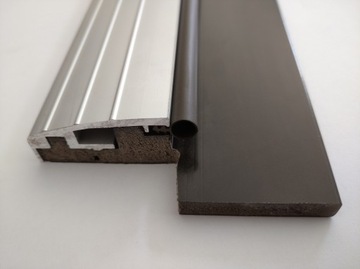 Уплотнитель порога Delta, старый тип, коричневый