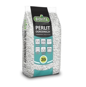 PERLIT OGRODNICZY SPULCHNIACZ PODŁOŻE BIOVITA 20L