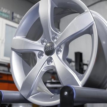 4× DISK HLINÍK AUDI OE 8X0 VOLKSWAGEN 6.0" X 16" 5X100 ET 30