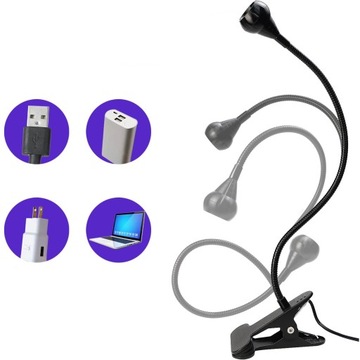 УФ-ЛАМПА 3 Вт ДЛЯ ЗАКАЛКИ ПАЯЛЬНОЙ МАСКИ USB 395-405NM 32 СМ 6 В ГУСИНАЯ ШЕЯ