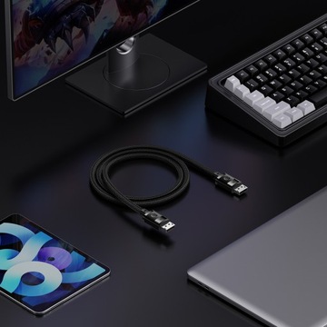 BASEUS KABEL DisplayPort 8K 60Hz FULL HD HDR 1m