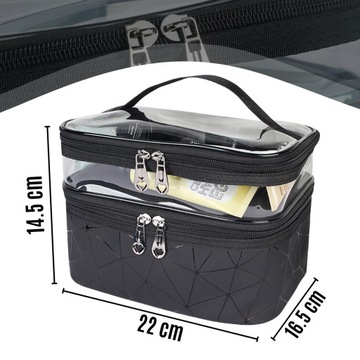 ЖЕНСКАЯ КОСМЕТИЧКА-ОРГАНИЗАТОР КОСМЕТИЧЕСКАЯ СУМКА