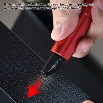 ZBIJAK DO SZYBY SAMOCHODU PRZECINAK DO PASÓW SILNA SIŁA UDERZENIA