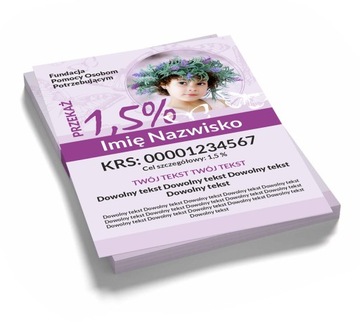 ПОСТЕРЫ А4 500 шт. 130 г шаблон ПОЖЕРТВОВАТЬ 1 ПРОЦЕНТ