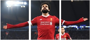 3x OBRAZ NA ŚCIANĘ MOHAMED SALAH 30x40