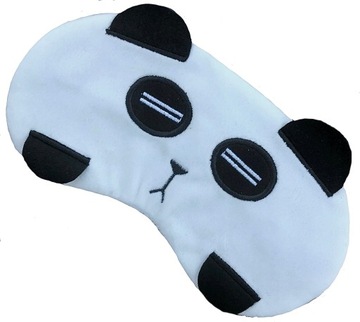 OPASKA NA OCZY MASKA DO SPANIA SNU RELAKSU PANDA miś misiek OLDMAN NA GUMCE