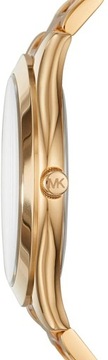 Michael Kors zegarek damski MK3493 Slim Runway rose gold