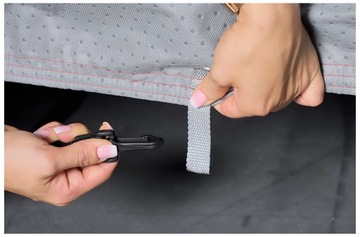 Pokrowiec na Samochód Coupe M2 430-455 Auto Plandeka Exclusive MIĘKKI Pasy