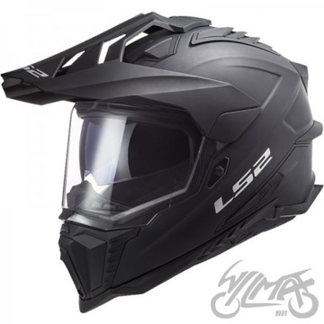 Kask na quada LS2 MX701 EXPLORER MATT BLACK S