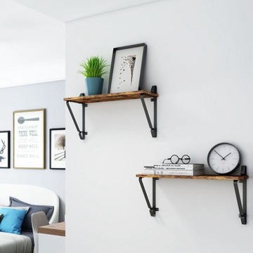 ПОЛКА РУСТИК 2 ШТ. ЛОФТ ПРОМЫШЛЕННЫЙ