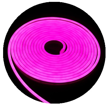 5m Taśma Led NEON Mono RÓŻOWY