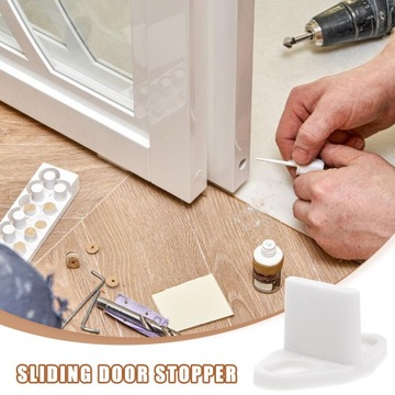 PROWADNICA DRZWI STODOŁY STOPER DO MONTAŻU PODŁOGOWEGO DO PRZESUWANIA