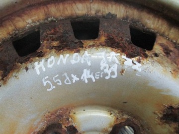 DISK 14” OCELOVÝ HONDA JAZZ I