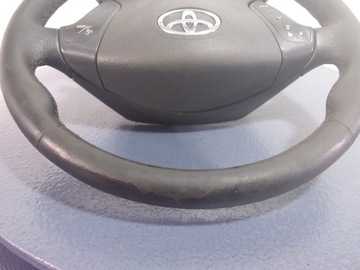 TOYOTA AVENSIS T25 КОЖАНЫЙ МНОГОФУНКЦИОНАЛЬНЫЙ РУЛЬ КРУИЗ-КОНТРОЛЬ 45130-05112