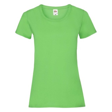 FRUIT KOSZULKA T-SHIRT DAMSKA VALUE LIME XL