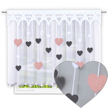 FIRANA Z PANELEM W SERCA I CYRKONIAMI GLAMOUR