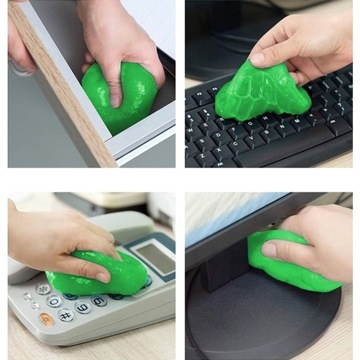 ЯГОВИКА ДЛЯ ОЧИСТКИ ПЫЛИ И ГРЯЗИ С КЛАВИАТУРЫ ГЕЛЬ РЕЗИНА ЭЛАСТИН СЛИЗЬ