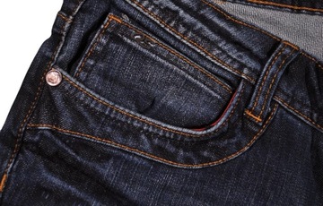 QS spodnie STRAIGHT blue jeans CATIE _ W42 L30