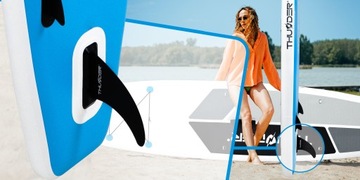 Стабильный надувной комплект SUP BOARD 320CM SAFE + стул