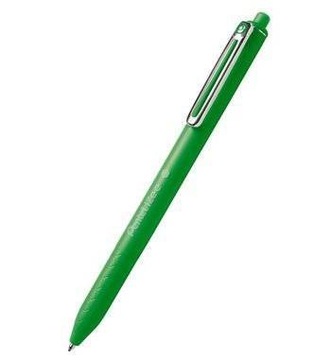 PENTEL DŁUGOPIS IZEE 0,7MM ZIELONY BX467-D