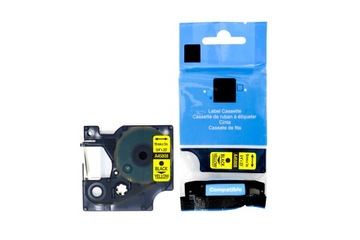 Taśma do Dymo D1 45808 19mm 7m żółta