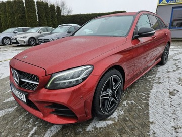 Mercedes Klasa C W205 Kombi Facelifting 2.0 220d 194KM 2019 Mercedes C 220 2,0 diesel 194KM Automat AMG