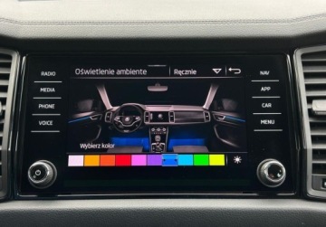 Skoda Kodiaq I SUV Facelifting 2.0 TSI 190KM 2023 Skoda Kodiaq 4x4 Sportline Travel Assist, Hak, ACC, Kamera, GPS, Bezwypad, zdjęcie 31