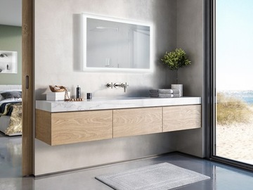 RUKE КОЛЬЦО ДЛЯ ВАННОЙ СВЕТОДИОДНОЕ ЗЕРКАЛО НА ЗАКАЗ