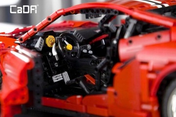 CADA BLOCKS AUTO СУПЕР СПОРТИВНЫЙ ГОНОЧНЫЙ АВТОМОБИЛЬ 52 СМ ГОНОЧНЫЙ АВТОМОБИЛЬ 3236 EL