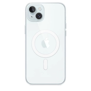Oryginalne przeźroczyste etui Apple z MagSafe Phone 15