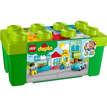 Кубики — LEGO DUPLO — Коробка для кубиков (10913) + подарочный пакет LEGO