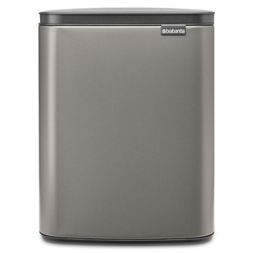 BRABANTIA - Bo Waste Bin - 12 l - Platinum