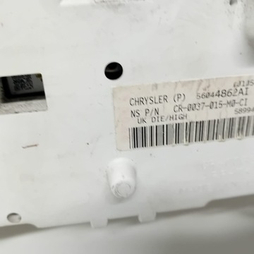 DODGE NITRO PŘÍSTROJOVÁ DESKA TACHOMETR 56044862AI CR0037015M0CI GB AUTOMAT