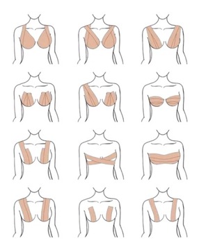 ПРОЗРАЧНЫЙ ТЕЙП ДЛЯ ГРУДИ 5 м МОДЕЛИРУЮЩИЙ ТЕЙП