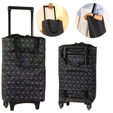 Тележка для покупок Common Home Luxury Store, черный полиэстер