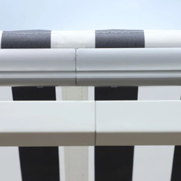 Шарнирный маркиз С РУКОЯТКОЙ 2,95x2,45 м АЛЮМИНИЙ