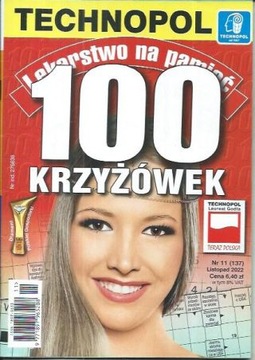Lekarstwo na pamięć. 100 krzyżówek 11/2022